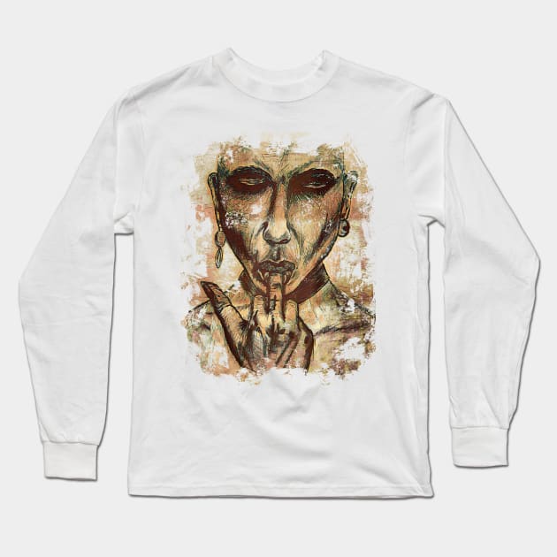 Gentle hint Long Sleeve T-Shirt by Mammoths